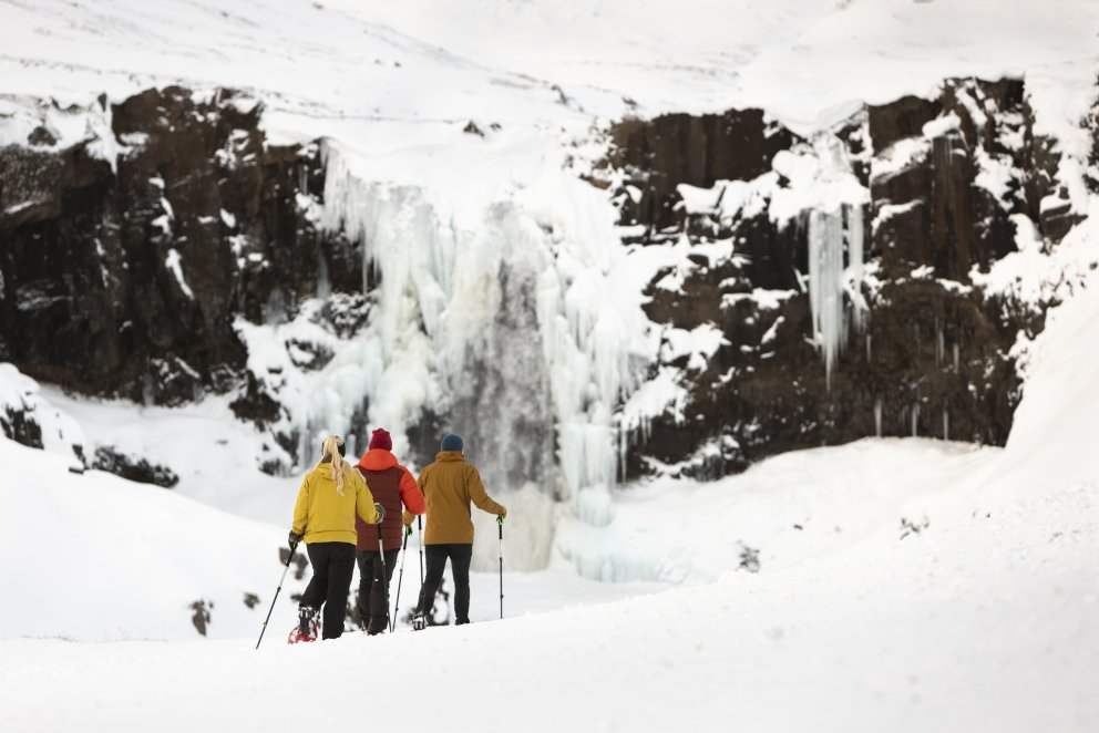 Snowshoeing in East Iceland