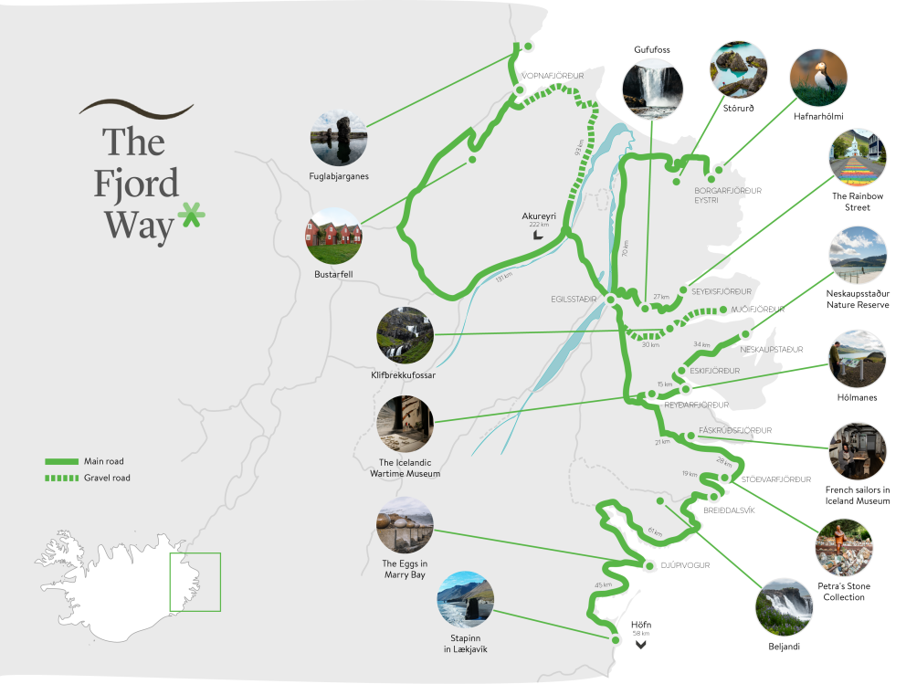 The Fjord Way Map