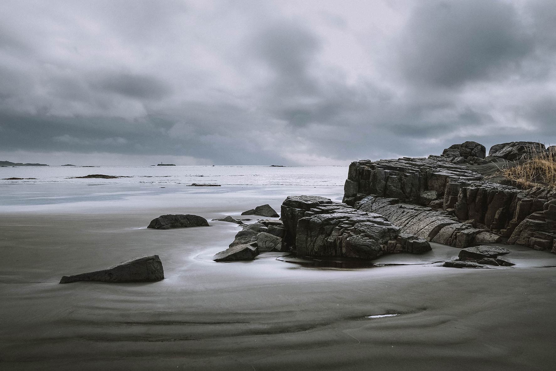 The black sands near Djúpivogur