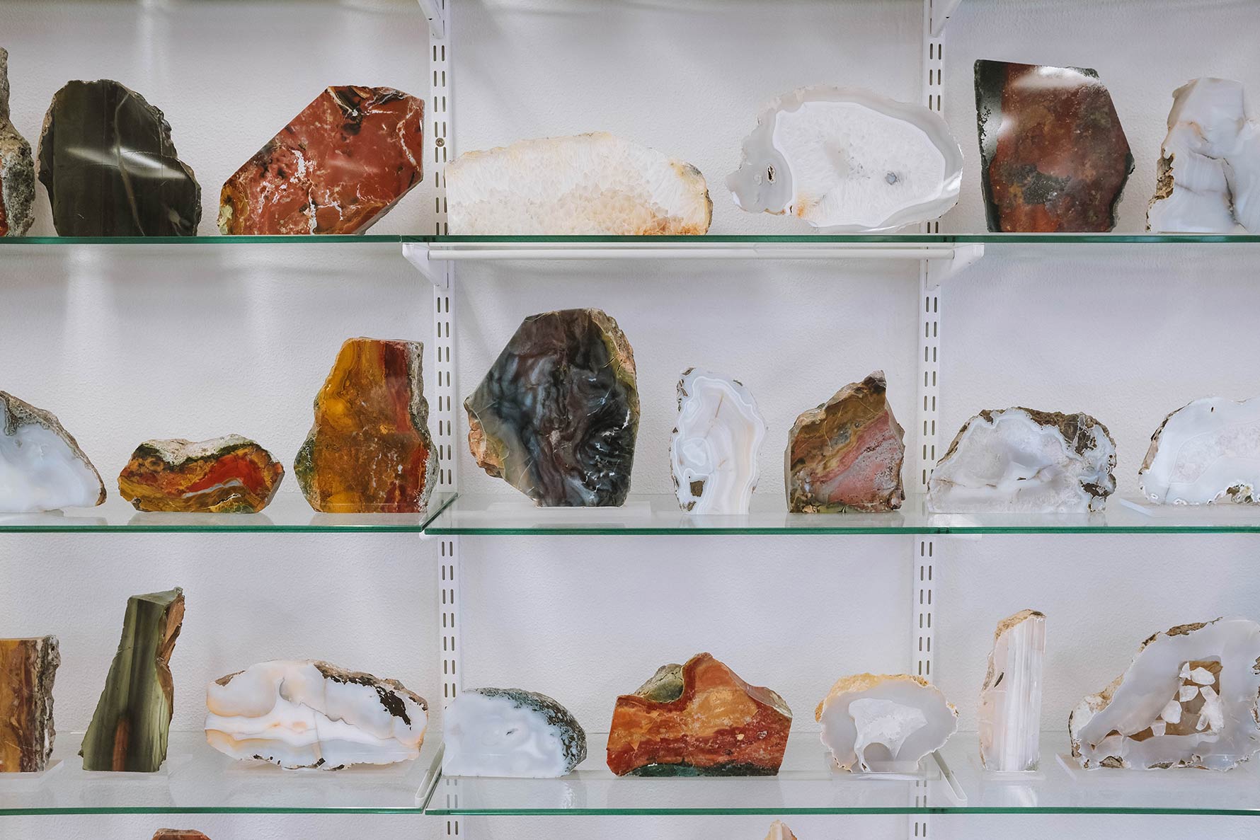 Stone collection in Djúpivogur