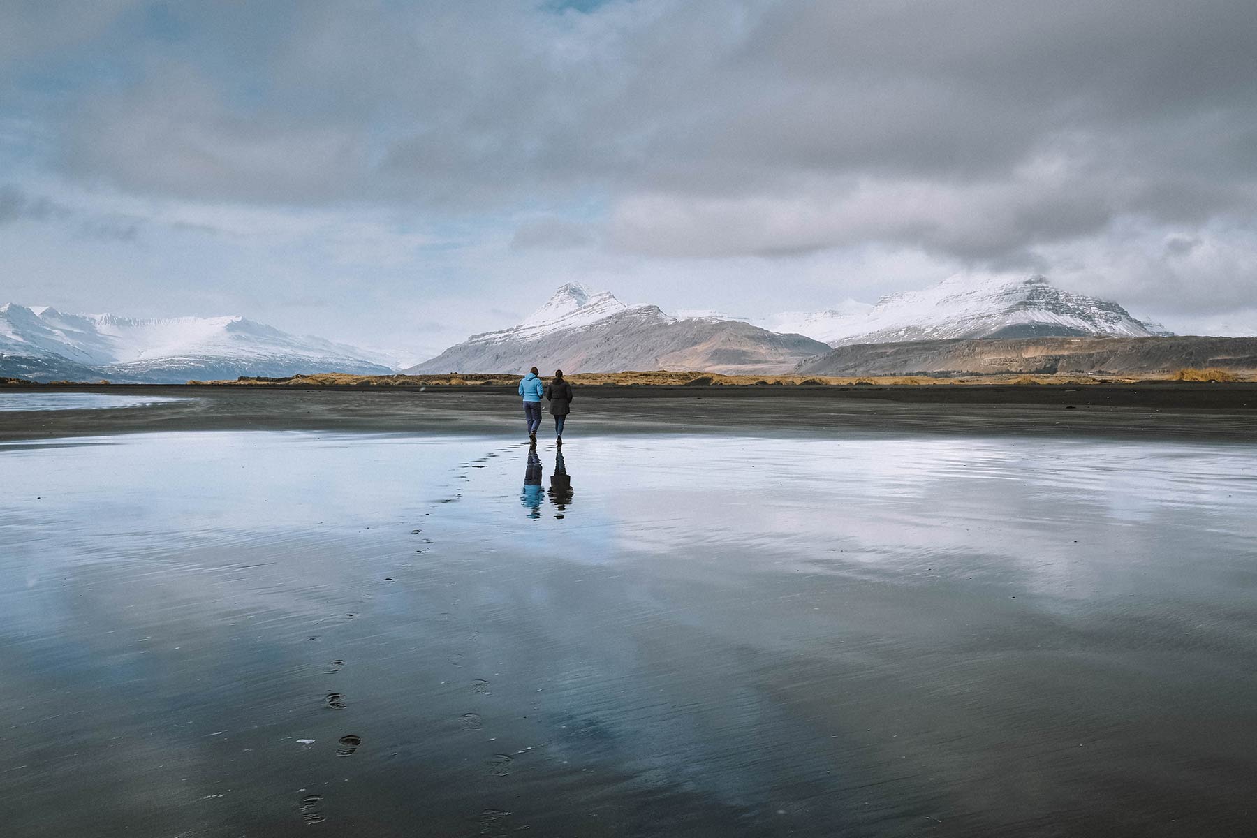 The black sands near Djúpivogur The black sands near Djúpivogur