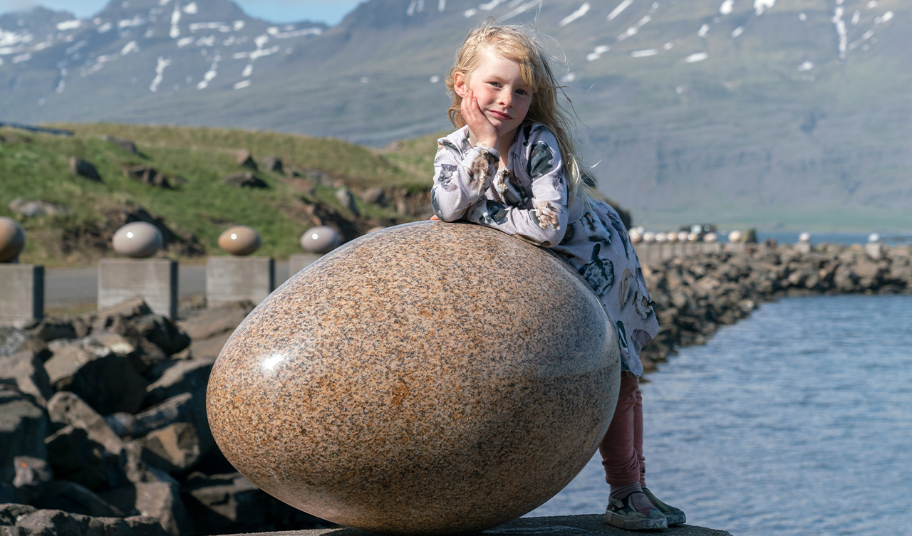 Eggin í Gleðivík. Photo: Jessica Auer