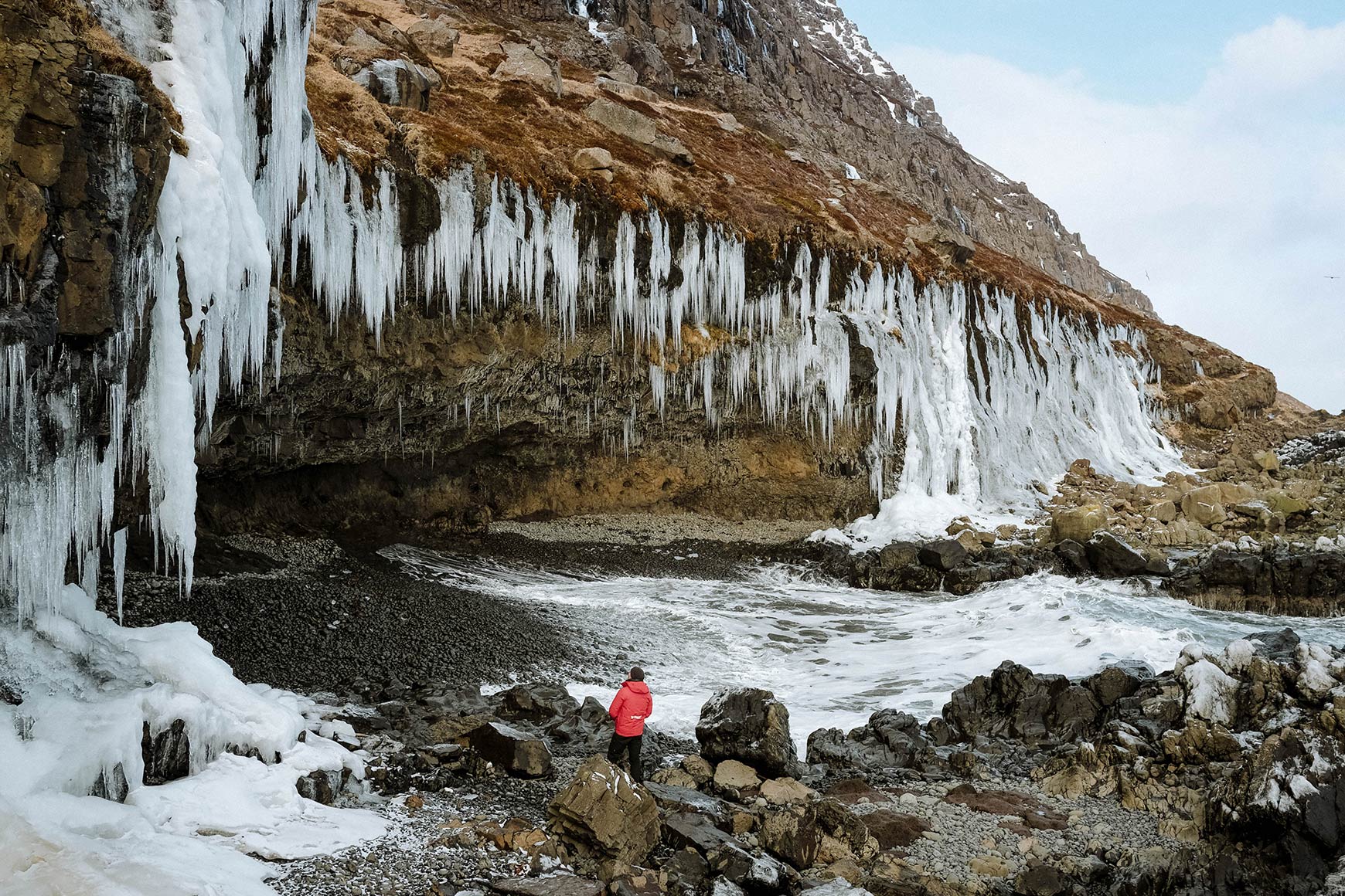 Easter cave in Neskaupsstaður