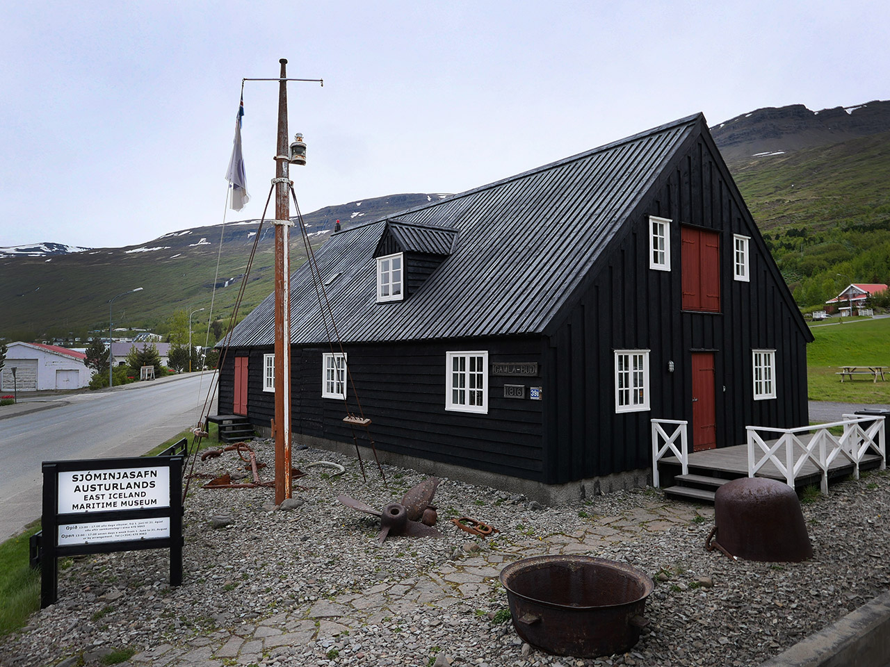 If you are interest in the history of seamen visit the Maritime museum in Eskifjörður