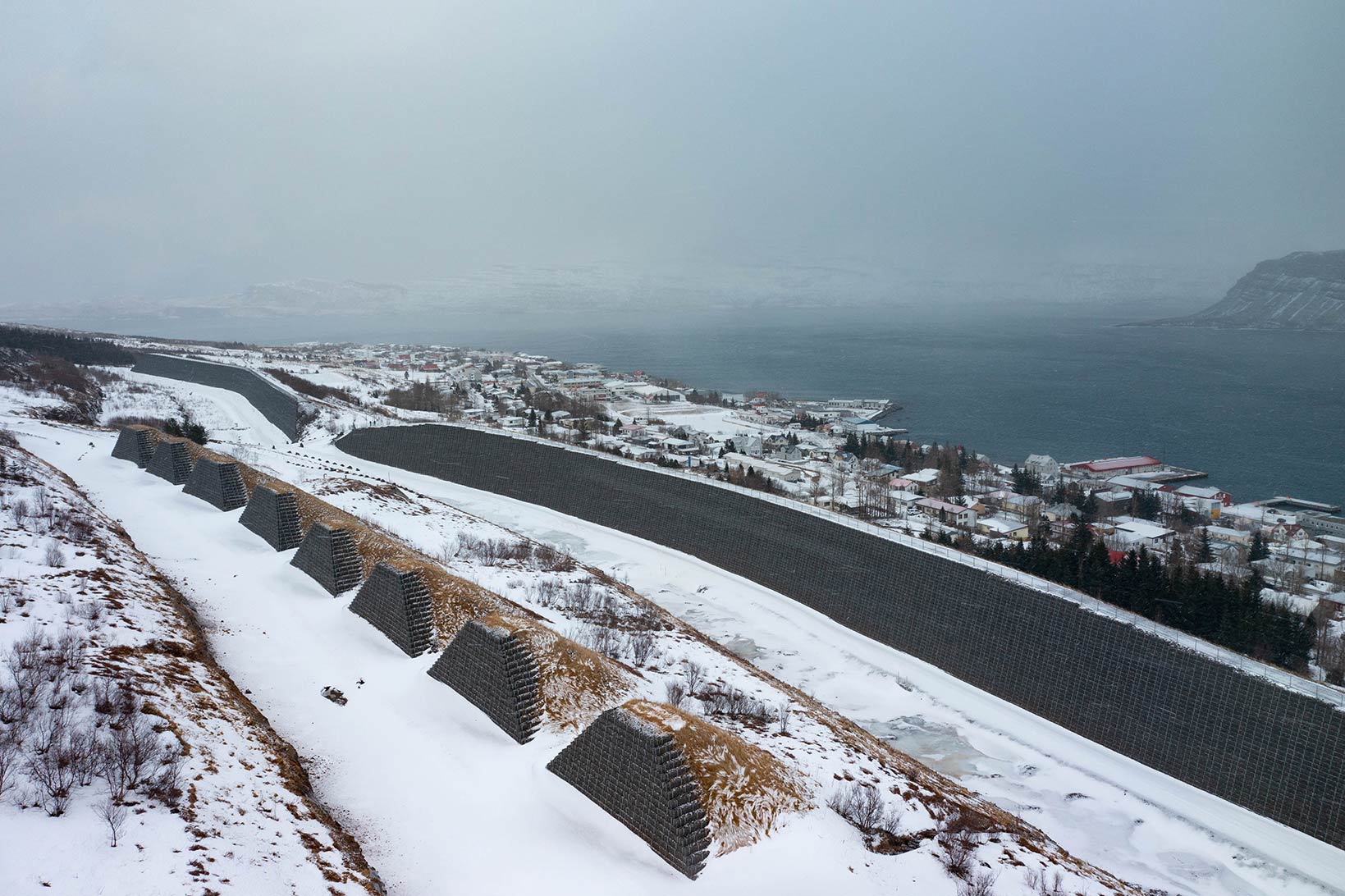 Avalanche structure in Neskaupsstaður