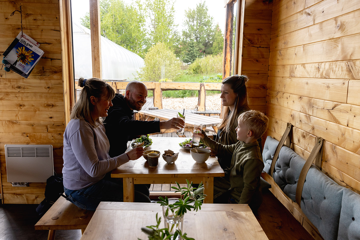 For a taste of organic local produce we recommend a visit to Asparhúsið in Vallanes organic farm.