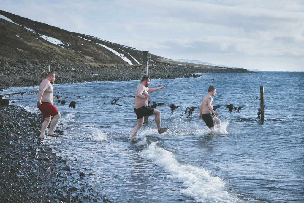 Sea swimming