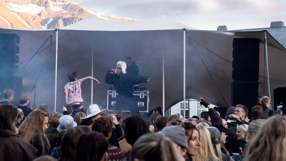 Frá LungA hátíðinni á Seyðisfirði. Ljósmynd: Ingvi Örn