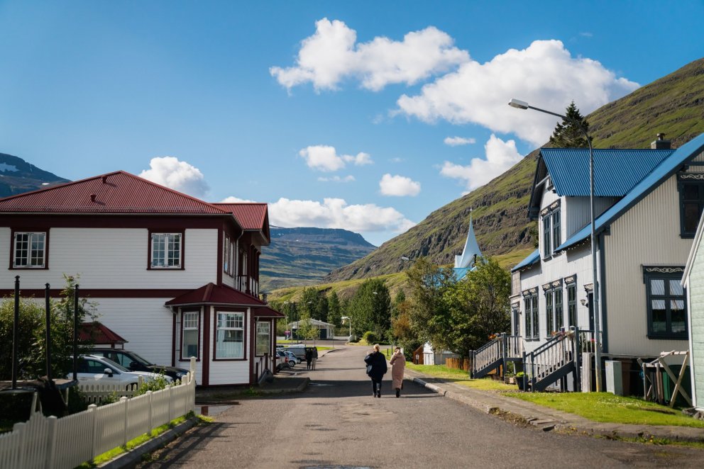 Seyðisfjörður. Photo: Þorsteinn Roy.
