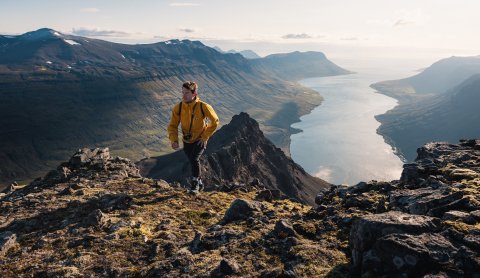 The fjord view from MT. Bjólfur in Seyðisfjörður. Photo: Thrainn Kolbeinsson | @thrainnko